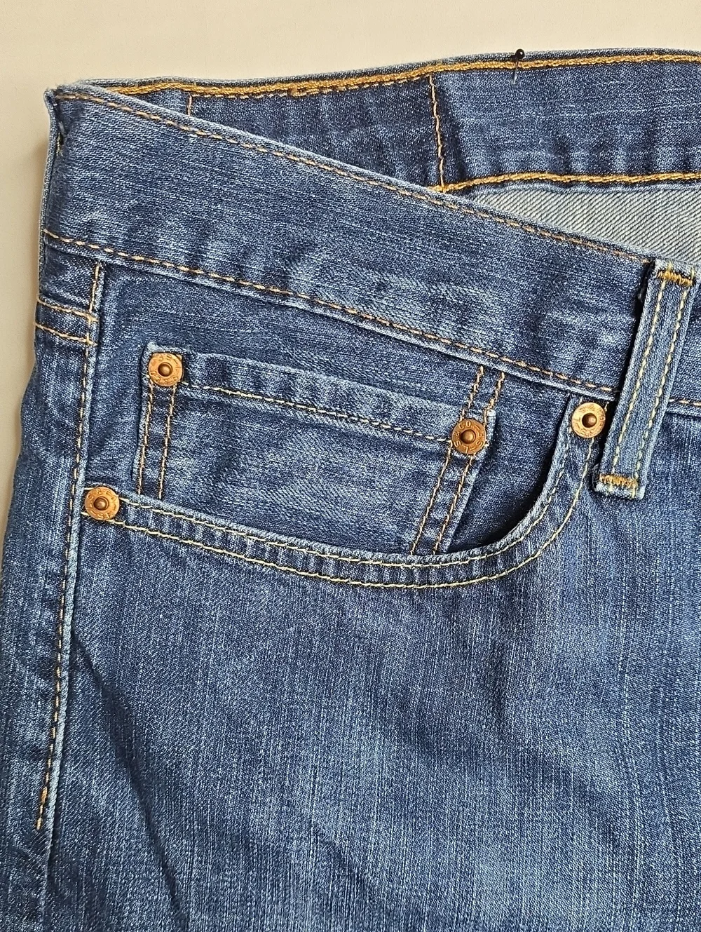 Levi's 514 36 X 30 Classic Men's Blue Straight-Leg Jeans